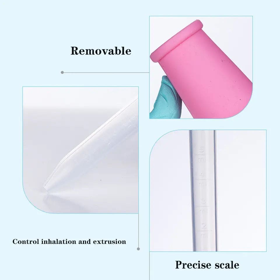Baby Feeding Dropper, Silicone Soft Head Pipette Liquid Food Dropper, Kids Medicine Dropper, Children Food Dropper, Needle Feeder Squeezer Baby Feeding Dropper, Silicone Soft Head Pipette Liquid Food Dropper, Kids Medicine Dropper, Children Food Dropper, Needle Feeder Squeezer